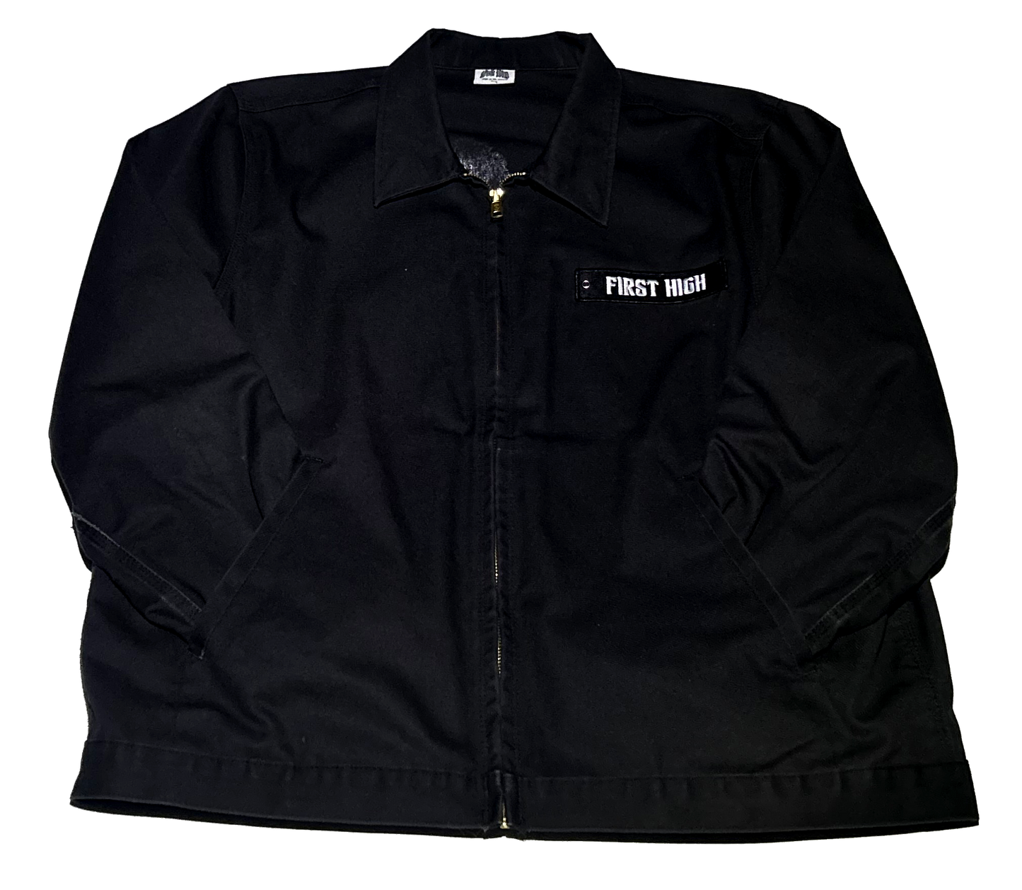 Black "Members Only" Jacket