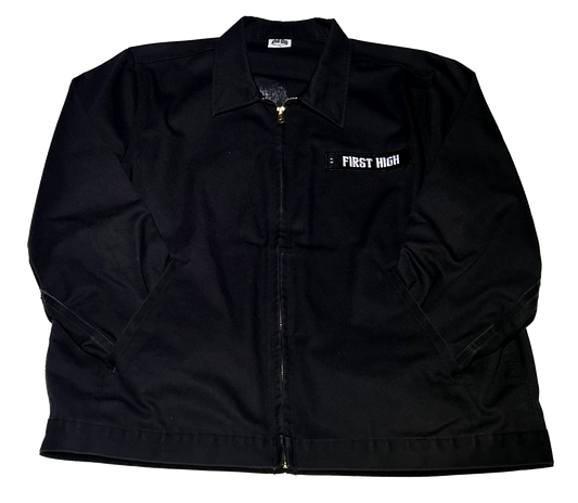 Black "Members Only" Jacket