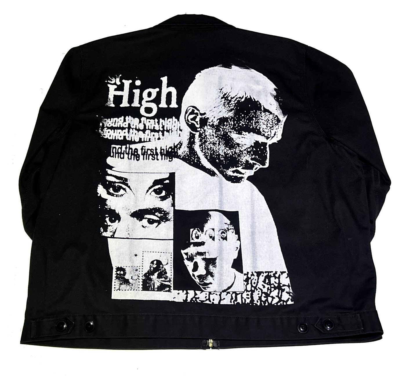 Black "Members Only" Jacket