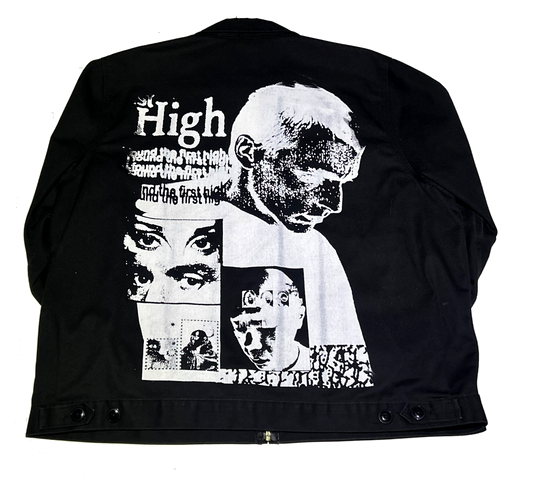 Black "Members Only" Jacket